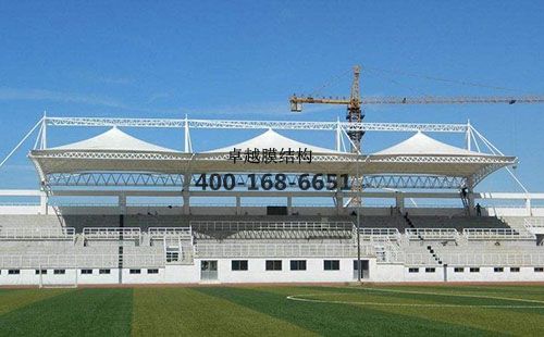 南充膜結(jié)構(gòu)看臺【南充中學等】設計施工案例