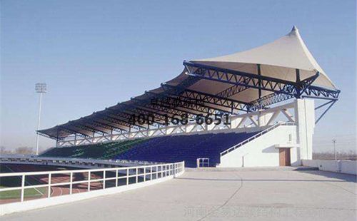 達州膜結(jié)構(gòu)看臺【達州中學等】設計施工案例