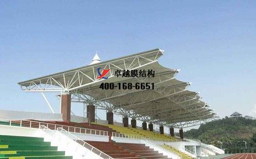 天水<font color='red'>膜結(jié)構(gòu)看臺</font>/觀景臺/舞臺【華天科技股份有限公司等】設(shè)計施工案例