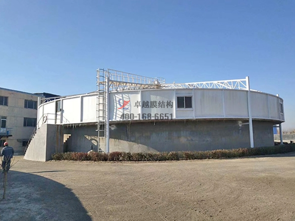 郴州污水處理廠<font color='red'>污水池膜結(jié)構(gòu)</font>封閉【專業(yè)廠家】 　　