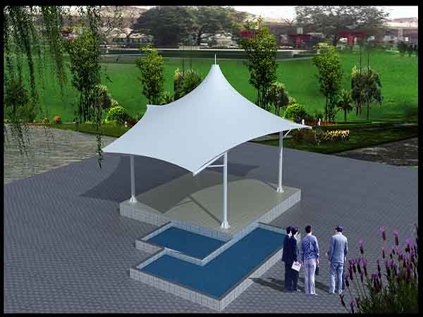 南平<font color='red'>張拉膜結(jié)構</font>景觀設計施工【案例圖片】