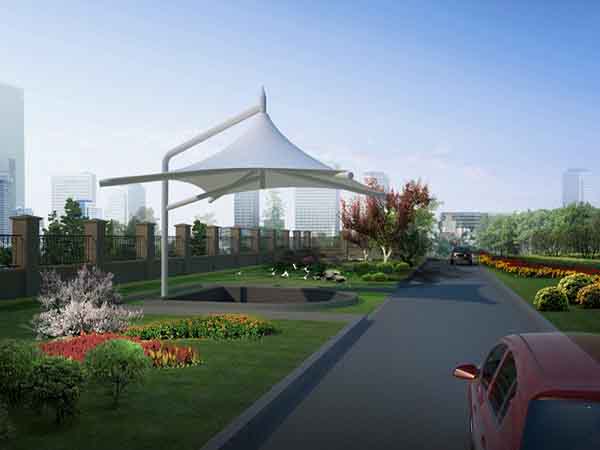 寧波<font color='red'>張拉膜結(jié)構</font>景觀小品【案例圖片】