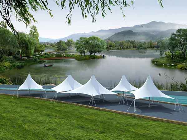 臺州景觀<font color='red'>張拉膜結(jié)構</font>遮陽棚【生產(chǎn)廠家】