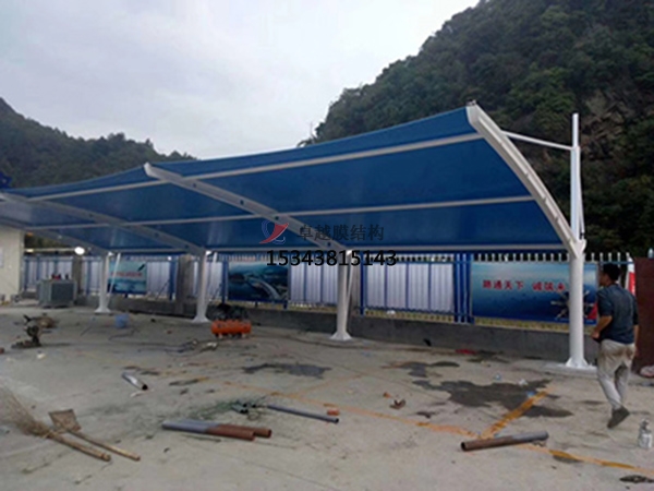  江西撫州膜結(jié)構(gòu)充電站停車(chē)棚【廠(chǎng)家直銷(xiāo)】