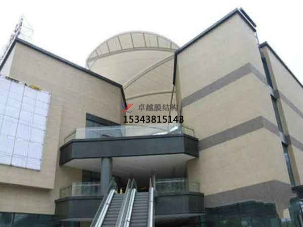 南京膜結構商場頂蓋【生產(chǎn)廠家】南京步行街入口大門膜結構遮陽棚公司