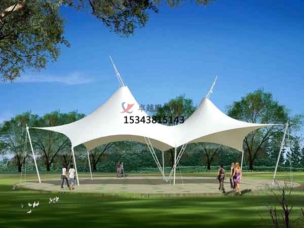 玉樹(shù)<font color='red'>張拉膜結(jié)構(gòu)</font>景觀設(shè)計(jì)施工【案例圖片】