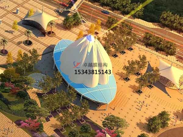 仙桃<font color='red'>膜結(jié)構(gòu)景觀</font>設(shè)計(jì)施工【案例圖片】