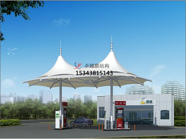 五家渠市膜結(jié)構(gòu)雨棚工程設(shè)計(jì)施工案例 　　