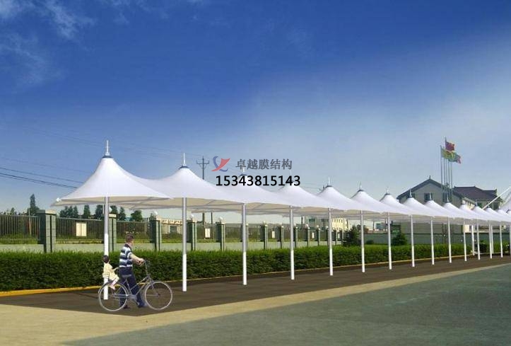 邵陽膜結(jié)構(gòu)景觀罩棚/頂棚/膜結(jié)構(gòu)景觀傘，涼亭設(shè)計【案例圖片】