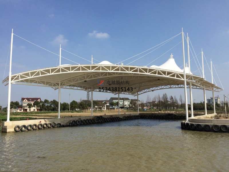 上海滴水湖膜結(jié)構(gòu)景觀遮陽棚