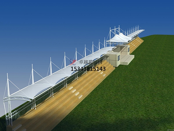 湯陰<font color='red'>膜結(jié)構(gòu)看臺</font>/舞臺/主席臺設(shè)計施工