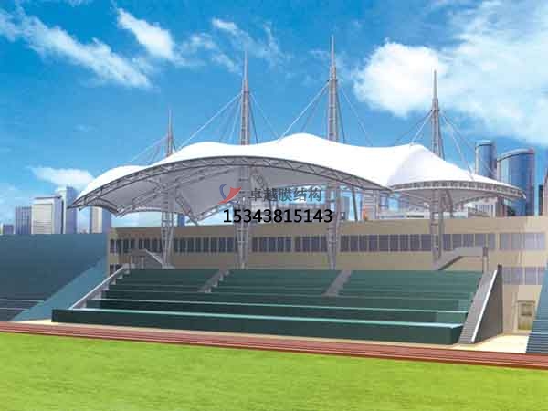 長武體育場(chǎng)看臺(tái)膜結(jié)構(gòu)/舞臺(tái)罩棚【設(shè)計(jì)生產(chǎn)廠家】