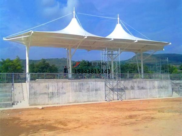 麻陽<font color='red'>膜結(jié)構(gòu)看臺</font>/舞臺/主席臺【生產(chǎn)安裝設(shè)計】