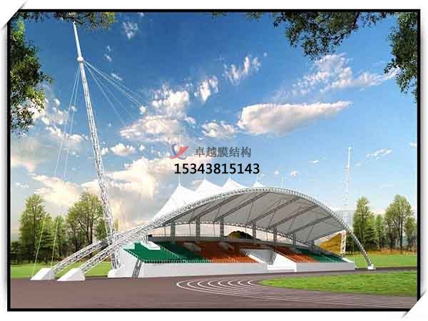 夏河<font color='red'>膜結(jié)構(gòu)看臺</font>/主席臺/舞臺【膜結(jié)構(gòu)施工】