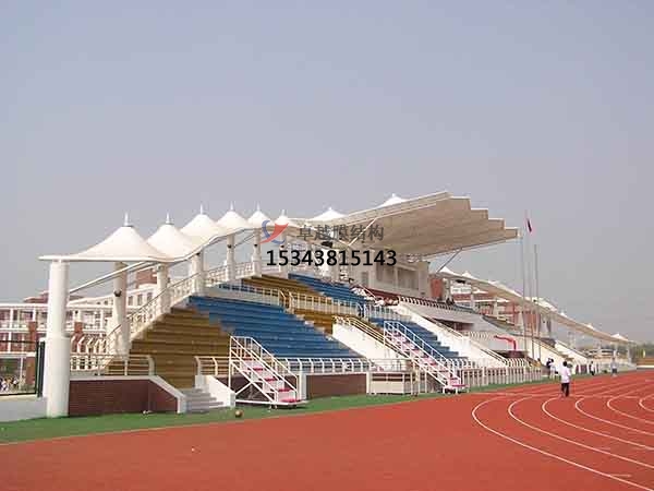 建始膜結構看臺雨棚生產設計安裝