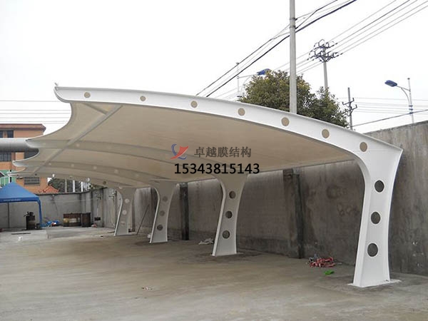 宜川膜結構停車棚【生產(chǎn)銷售】遮陽棚雨棚