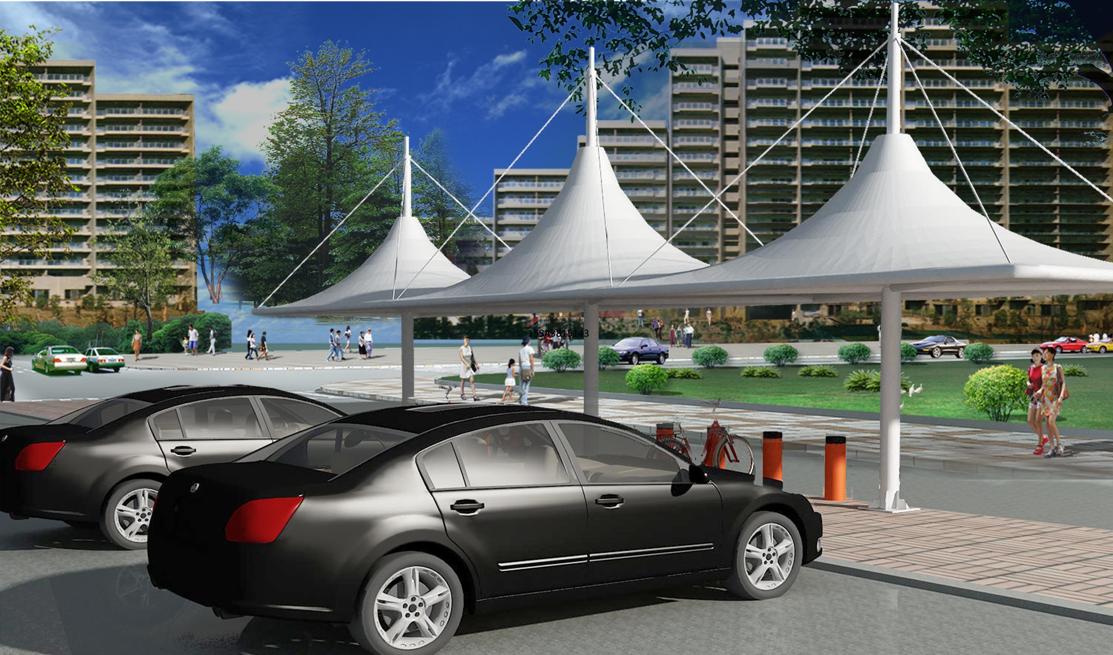 盧氏<font color='red'>膜結(jié)構(gòu)景觀</font>【生產(chǎn)廠家】