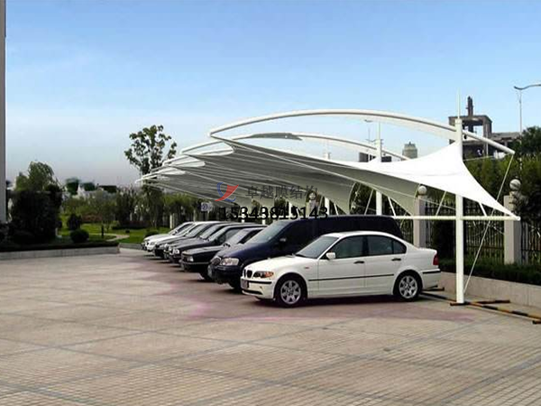 葉城膜結(jié)構(gòu)停車棚【遮陽棚廠家】生產(chǎn)設計