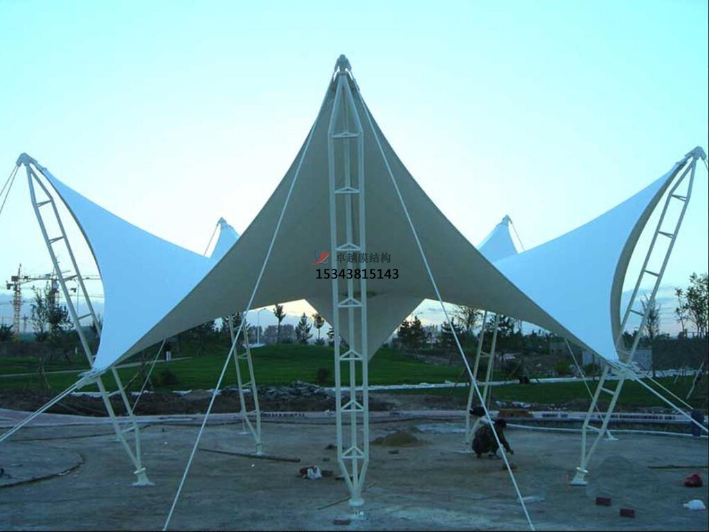 牟定膜結(jié)構(gòu)景觀【張拉膜景觀】總代直銷(xiāo)