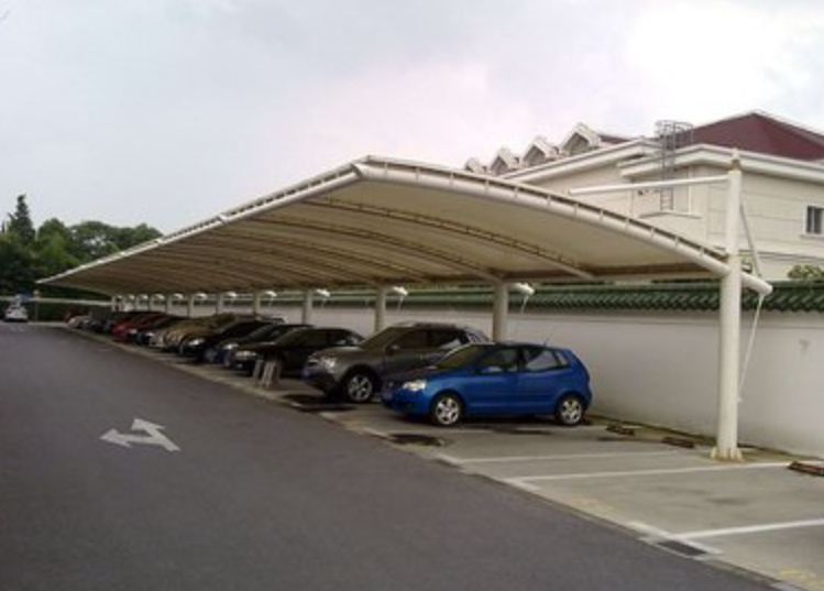 膜結(jié)構(gòu)車棚是否是精品？看清楚了，再掏錢購買哦。