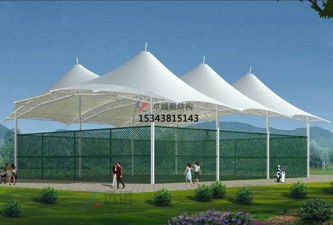  足球場(chǎng)膜結(jié)構(gòu)雨棚破損如何修復(fù)？