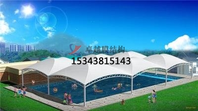 游泳池膜結構遮陽棚有哪些款式？