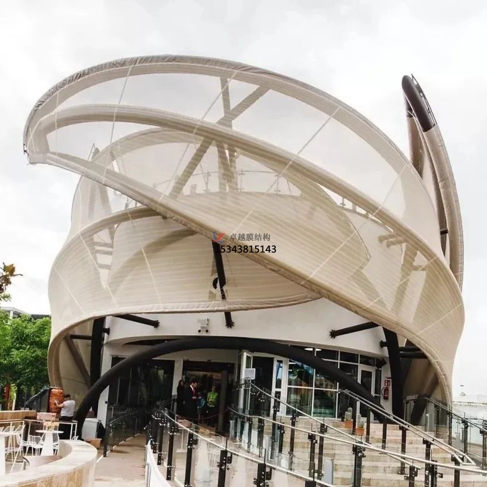 東莞建筑外立面網格膜幕墻——東莞膜結構公司專業(yè)廠家