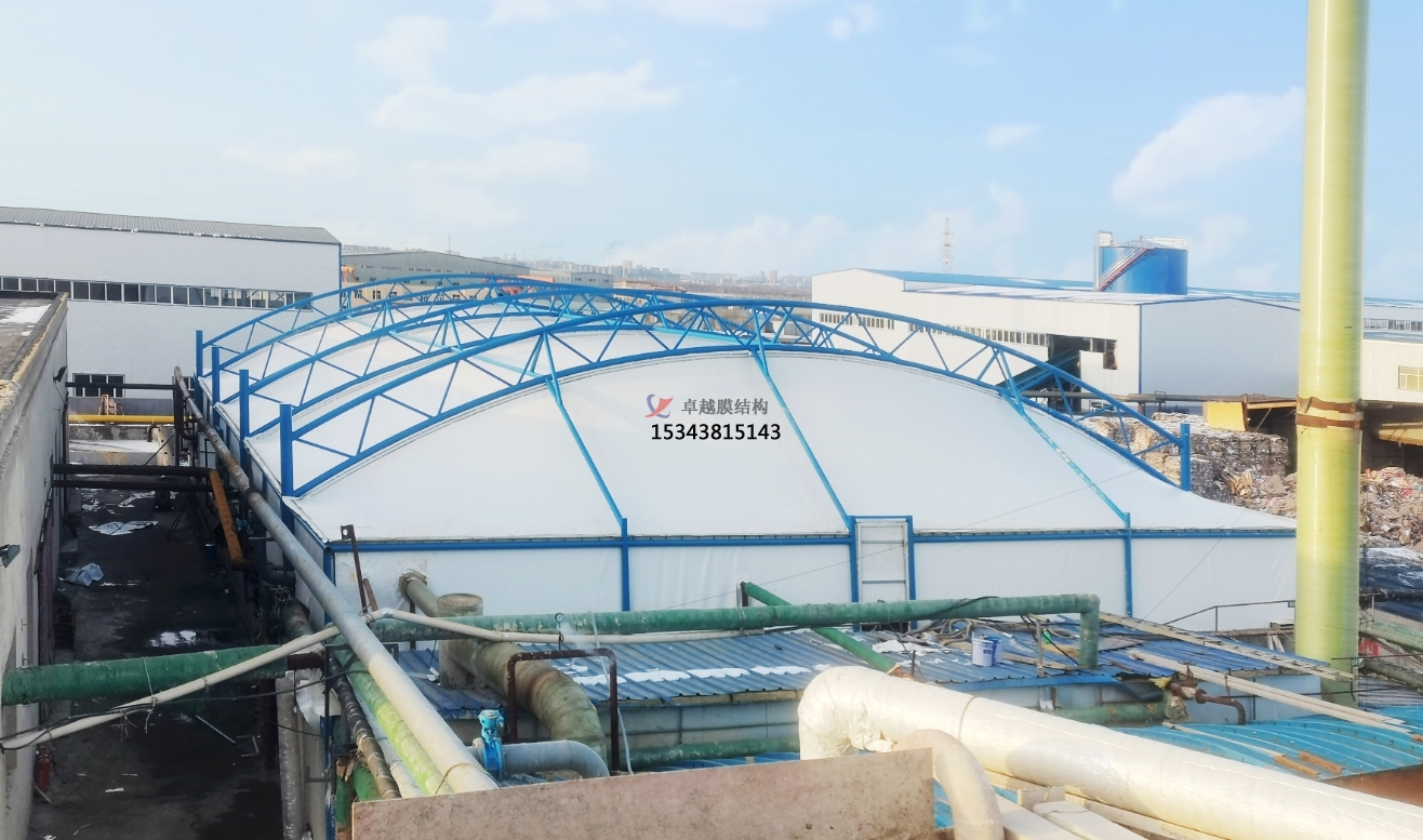 自貢膜結構公司【污水池反吊膜】自貢膜結構廠家