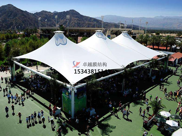 賀州膜結(jié)構(gòu)公司【張拉膜門球場雨棚】賀州<font color='red'>膜結(jié)構(gòu)廠家</font>