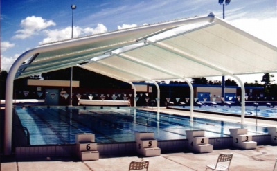 上海<font color='red'>膜結(jié)構(gòu)看臺</font>/舞臺【上海財經(jīng)大學等】工程設計施工案例