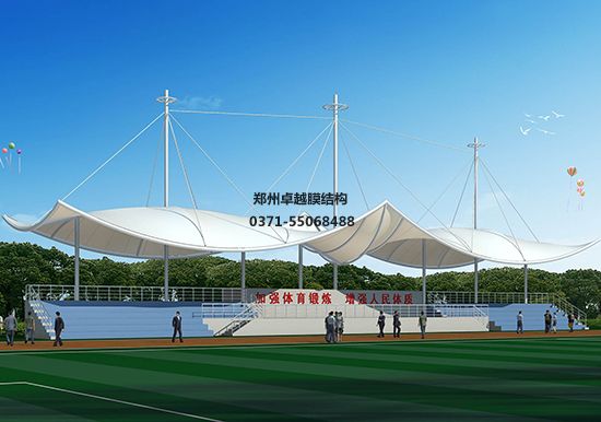 膜結構地下車庫入口