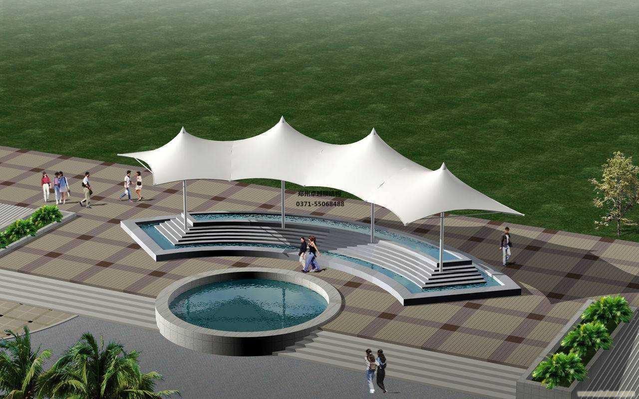 鄭州卓越公司安裝的高爾夫膜結構怎么樣？