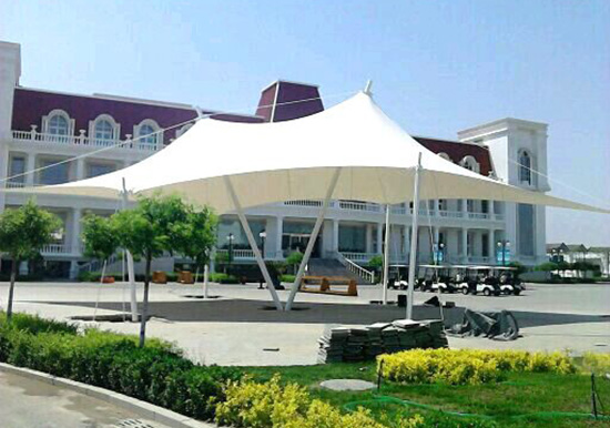 主席臺(tái)膜結(jié)構(gòu)的設(shè)計(jì)過程