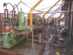 陶瓷柱塞泵使用現(xiàn)場房地產打樁污泥出理